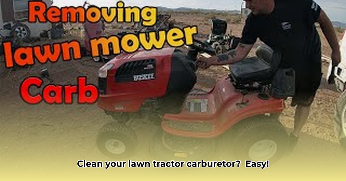 how-to-clean-lawn-tractor-carburetor